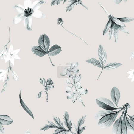 Illustration pour "Pink floral wallpaper design vector" - image libre de droit