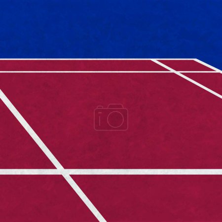 Ilustración de Ndoor deporte suelo línea vector - Imagen libre de derechos
