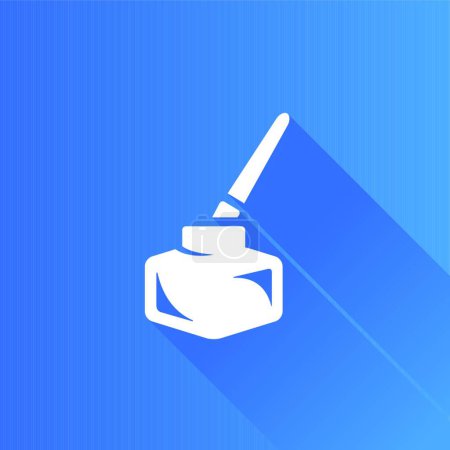 Illustration for "Metro Icon - Ink pot" - Royalty Free Image