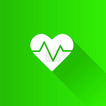 Illustration for "Metro Icon - Heart rate" - Royalty Free Image