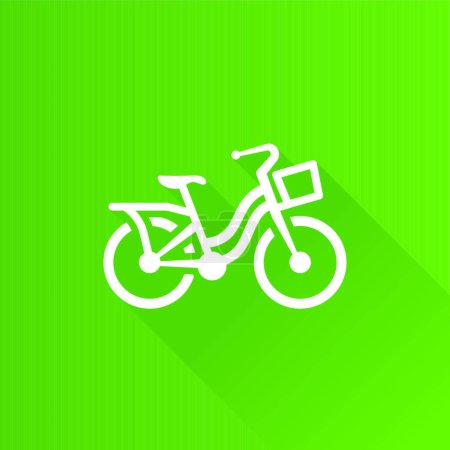 Téléchargez les illustrations : Icône de métro - vélo de ville - en licence libre de droit