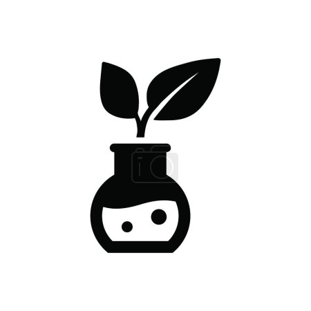 Illustration for Botany icon, simple vector illustration - Royalty Free Image