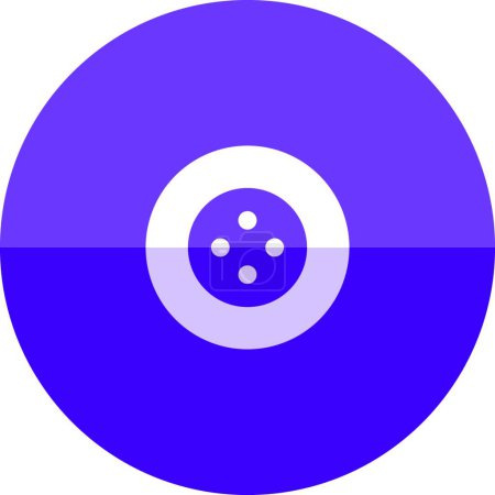 Ilustración de "Icono del círculo - Ilustración del vector de botón" - Imagen libre de derechos