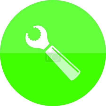 Illustration for Circle icon - Bicycle tool vector illustration - Royalty Free Image