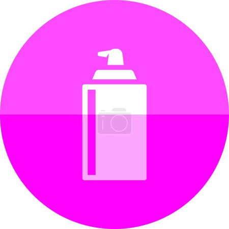 Illustration for "Circle icon - Liquid spray" - Royalty Free Image