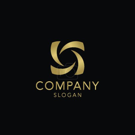 Illustration for Company logo  vector illustration - Royalty Free Image