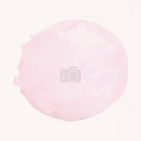 Illustration for Pink stain  vector illustration - Royalty Free Image