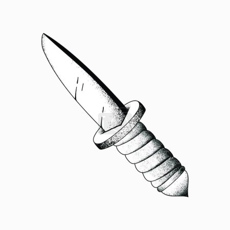 Illustration for Knife icon   vector illustration - Royalty Free Image