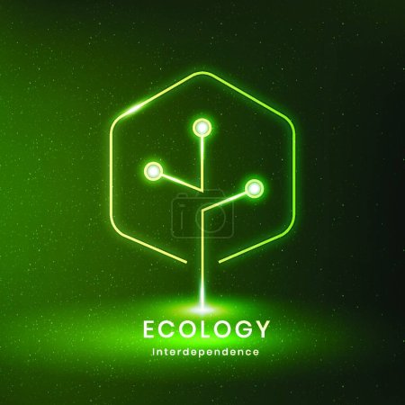 Illustration for Ecology icon   vector illustration - Royalty Free Image
