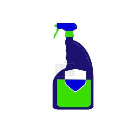 Illustration for Cleaning icon vector illustration - Royalty Free Image