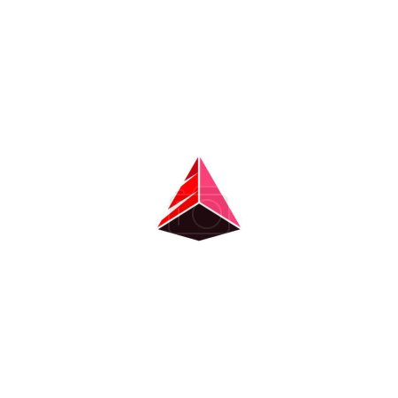 Ilustración de Pirámide, ilustración del vector del triángulo - Imagen libre de derechos
