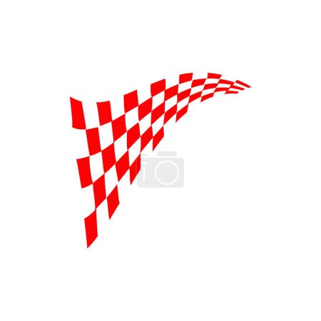 Illustration for "Race flag icon design" - Royalty Free Image