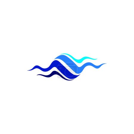 Ilustración de "illustration of the sound wave icon vector icon template logo" - Imagen libre de derechos
