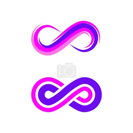 Illustration for "Infinity Design Vector" vector illustration - Royalty Free Image