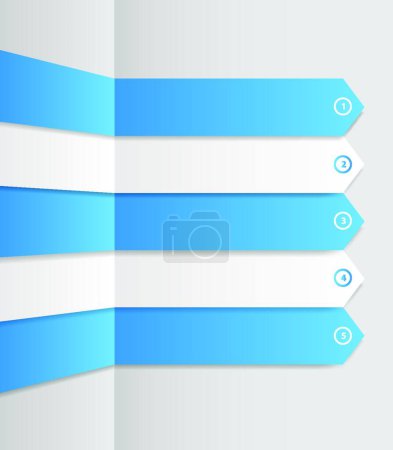 Illustration for Infographic business template vector illustration - Royalty Free Image