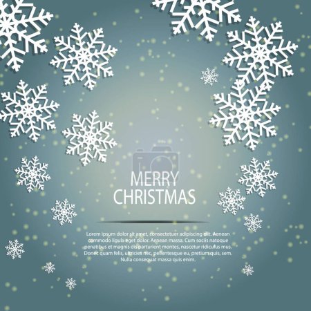 Photo for Abstract beauty Christmas and New Year background. vector illustration - Royalty Free Image