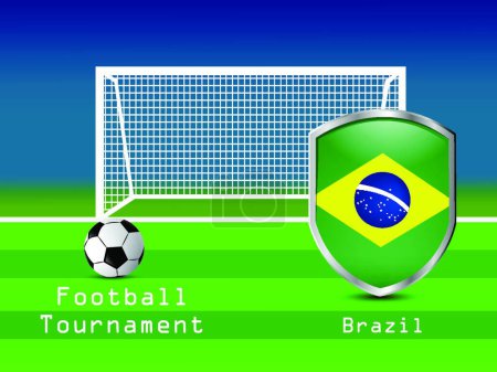 Illustration for Soccer Sport vector illustration - Royalty Free Image