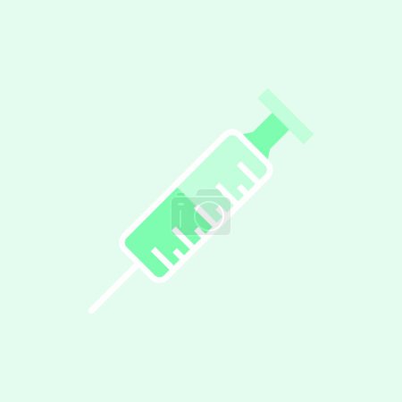 Illustration for Medicine, health, syringe vector illustration - Royalty Free Image
