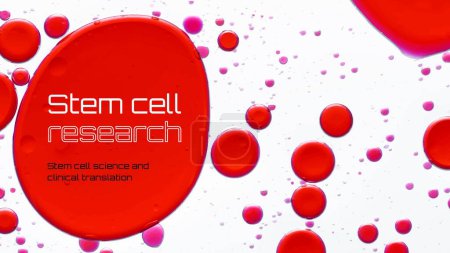 Illustration for 3d illustration of cell cells in blood - Royalty Free Image