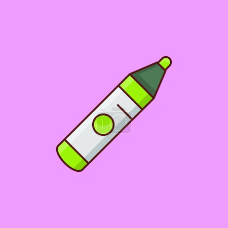 Illustration for "highlighter "  web icon vector illustration - Royalty Free Image