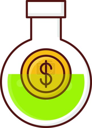 Illustration for "finance "   web icon vector illustration - Royalty Free Image