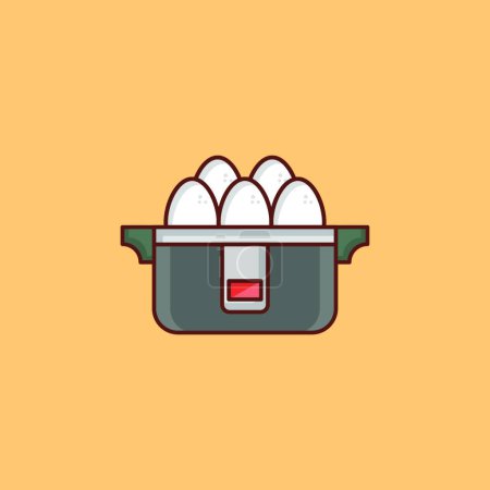 Illustration for Eggs icon, vector illustration - Royalty Free Image