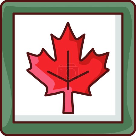 Illustration for Hockey icon. vector illustration - Royalty Free Image