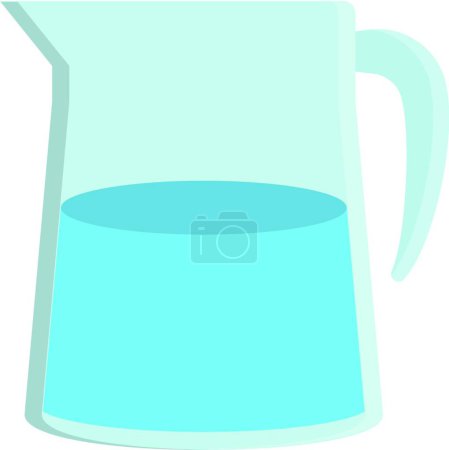 Illustration for Water icon. vector illustration - Royalty Free Image