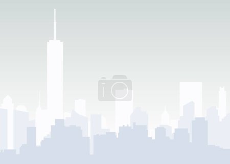 Illustration for City landscape vector background - Royalty Free Image