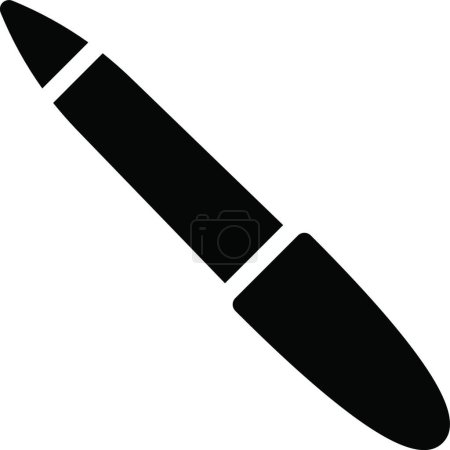 Illustration for Pencil icon vector illustration - Royalty Free Image