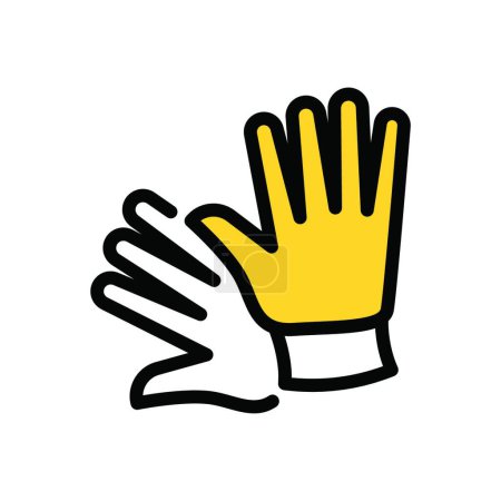 Illustration for Hands icon, vector illustration - Royalty Free Image