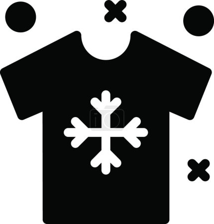 Ilustración de Icono de camisa, ilustración vectorial - Imagen libre de derechos