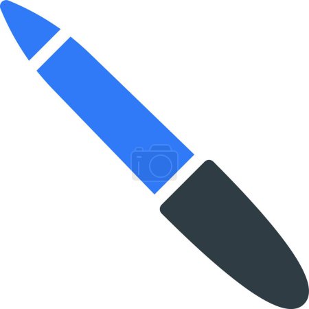 Ilustración de "lápiz "icono vector ilustración - Imagen libre de derechos