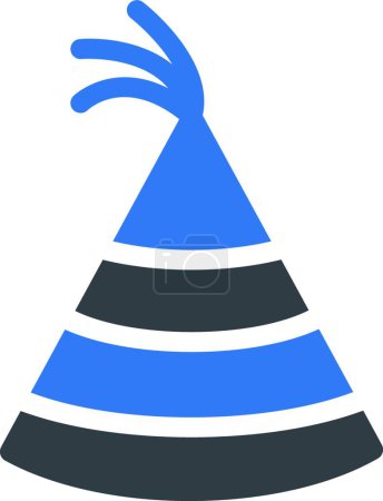 Téléchargez les illustrations : Illustration vectorielle icône cône - en licence libre de droit