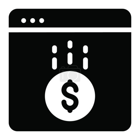 Illustration for "pay "  icon vector illustration - Royalty Free Image