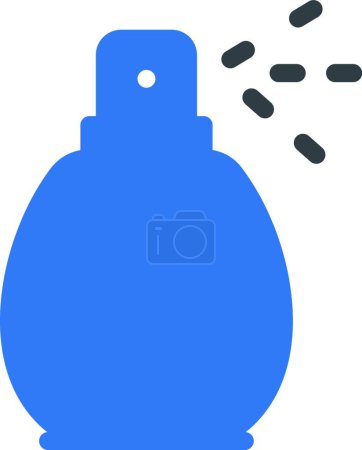 Illustration for Perfume  icon vector illustration - Royalty Free Image