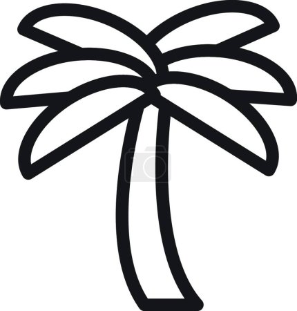 Ilustración de Icono del árbol, ilustración del vector - Imagen libre de derechos