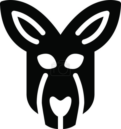 Illustration for Animal  icon vector illustration - Royalty Free Image