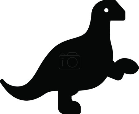 Ilustración de Icono de Stegosaurus ilustración vectorial - Imagen libre de derechos