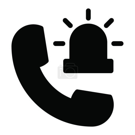 Illustration for Call  icon vector illustration - Royalty Free Image