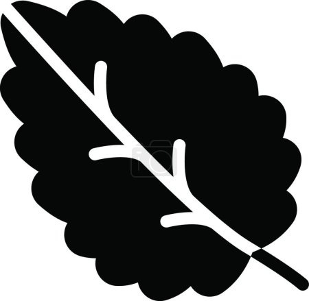 Illustration for Leaf icon  vector  illustration - Royalty Free Image