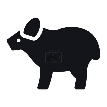 Téléchargez les photos : Animal icône vectoriel illustration - en image libre de droit