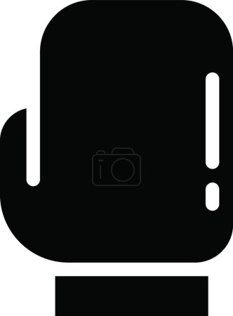 Ilustración de Guantes icono, plantilla de vector - Imagen libre de derechos