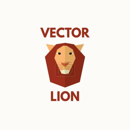 Illustration for "Vector lion symbol" vector illustration - Royalty Free Image