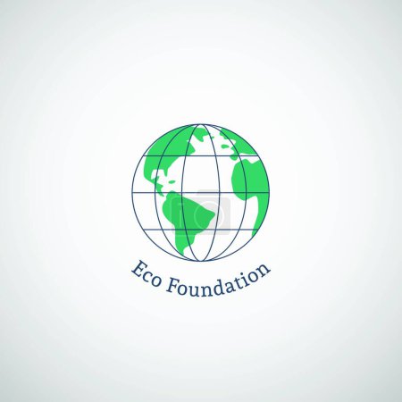 Illustration for "Vector Ecological Logo"   illustration - Royalty Free Image
