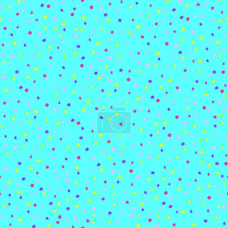 Illustration for Polka dot background   vector illustration - Royalty Free Image
