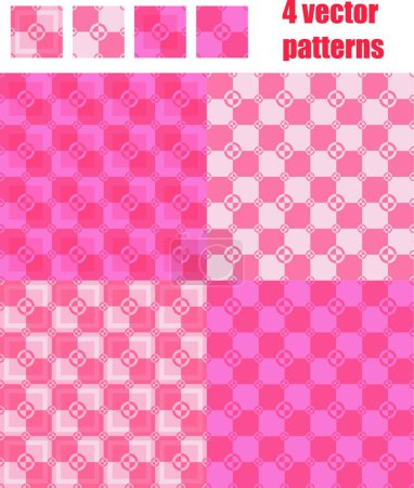 Illustration for Seamless abstract pattern vector - Royalty Free Image