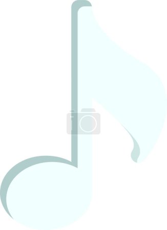 Illustration for Music icon, vector illustration - Royalty Free Image