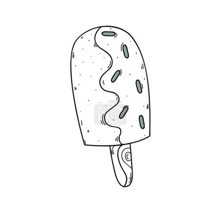 Illustration for "Hand drawn ice cream doodle" - Royalty Free Image