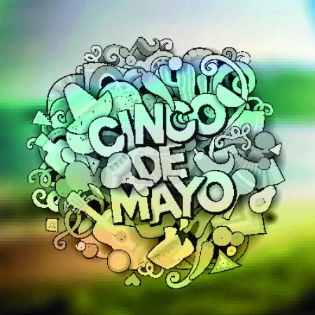Illustration for "Cinco de Mayo. Cartoon vector hand drawn Doodle illustration" - Royalty Free Image